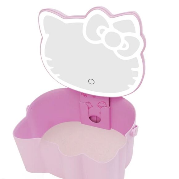 Impressions X Hello Kitty Carry Case w/LED Makeup Mirror - Picture 4 of 12